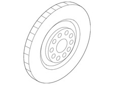 Genuine Audi Rotor 4K0-615-301-S