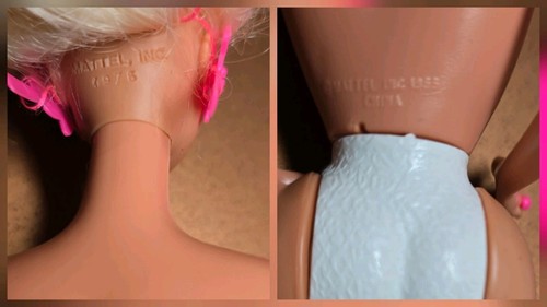 GLITZER HAIR BARBIE Puppe Vintage 1993 #10968 lange blonde Haare !!! - Bild 14 von 21