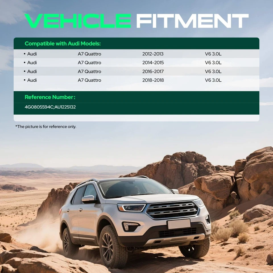 Soporte radiador delantero para Audi A7 Quattro 2012-2018 3,0 L 4G0805594C PP+GF+acero Foto 3 de 4