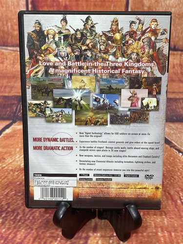 Kessen II - Komplett Playstation 2 PS2 Spiel CIB Getestet Sauber - Bild 2 von 4