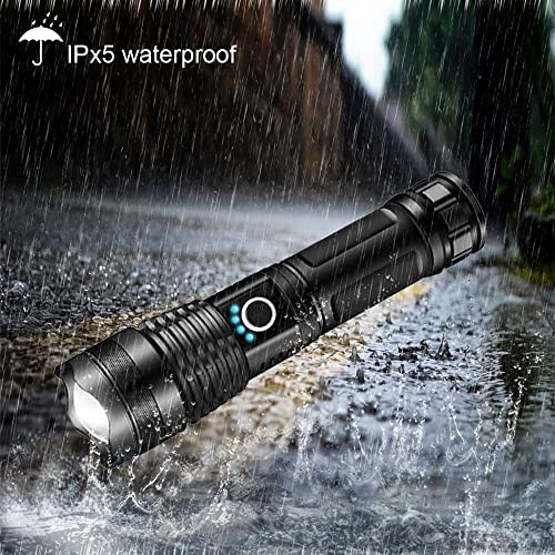Wiederaufladbare Handtaschenlampe - superhell - zoombar - einstellbarer Fokus - Bild 3 von 8