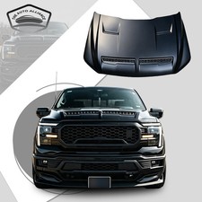 Fit 2021-2025 Frod F150 F-150 Upgrade 2025 F-150 Ss Style Front Hood Panel Cover