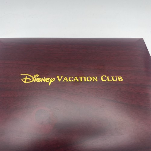 Disney Vacation Club DVC Kirsche gebeizt Holz Andenken Schmuck Schmuck Schmuckschatulle - Bild 5 von 12