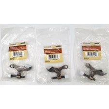 Gate House Hinge Pin Door Stop Hardware Wall Protector Antique Brass Lot of 3 