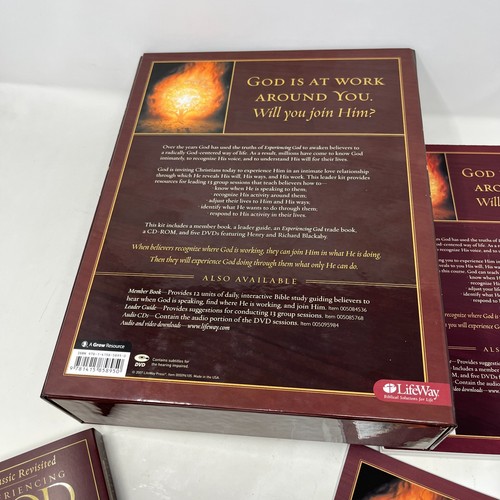 Experiencing God: Revised and Expanded Leader Kit 3 Books Missing DVDs/CDs - Picture 5 of 8