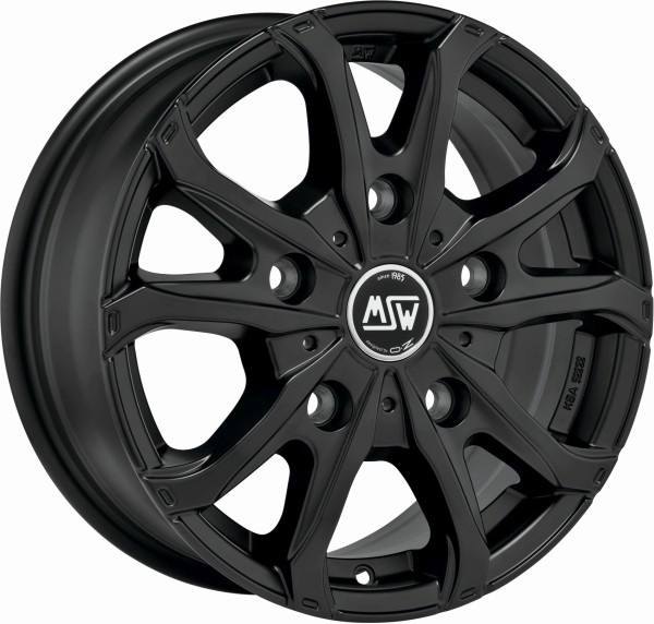 MSW 48 VAN Alufelgen Satz MATT BLACK 7,5x18 ET48 LK5 160 18 Zoll Felgen Alu - Image 3