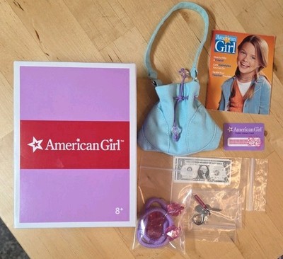  American Girl I Like Your Style ACCESSORIES Keys Purse Play Money Hair Ties NIB