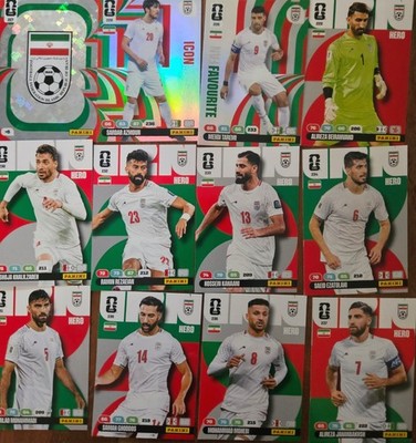 Panini Fifa World Cup 2026 12x  Teamcards Iran