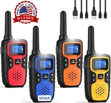 Walkie-talkies para adultos de largo alcance -Radios bidireccionales recargables