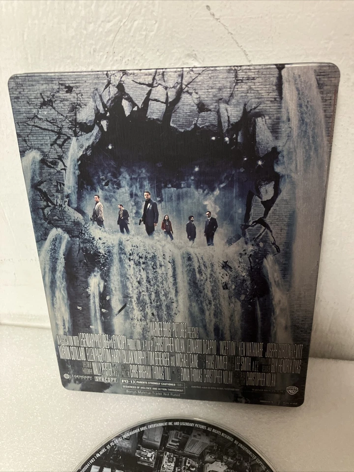 Inception Blu-ray Best Buy Exclusive SteelBook And Disc Foto 3 de 4