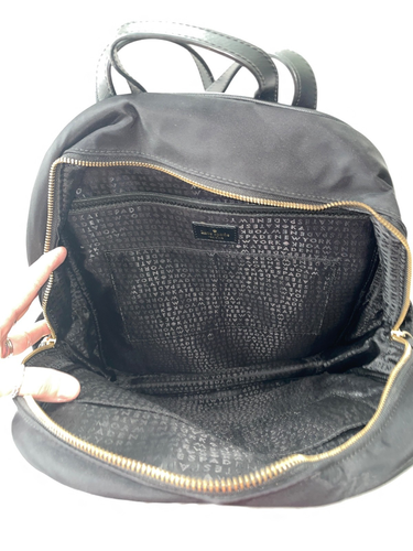 Kate Spade Rucksack Tasche schwarz Nylon/Leder groß - NEU ohne Etikett - Bild 9 von 9