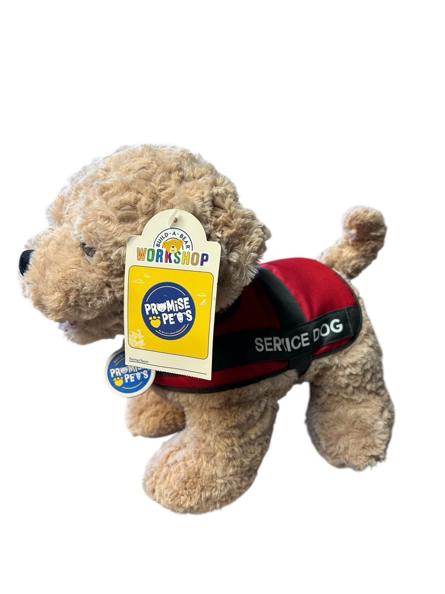 Build A Bear Service Labradoodle Dog Promise Pet 12