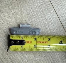 Box of 25 Plombco Genuine Plasteel Clip-on Wheel Weight MCPS-1.00 1oz Durable