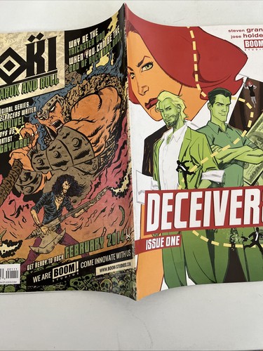 DECEIVERS. NUMBER'S 1-3. (3 ISSUE 2013-14 LOT). BOOM STUDIOS. - Picture 11 of 16