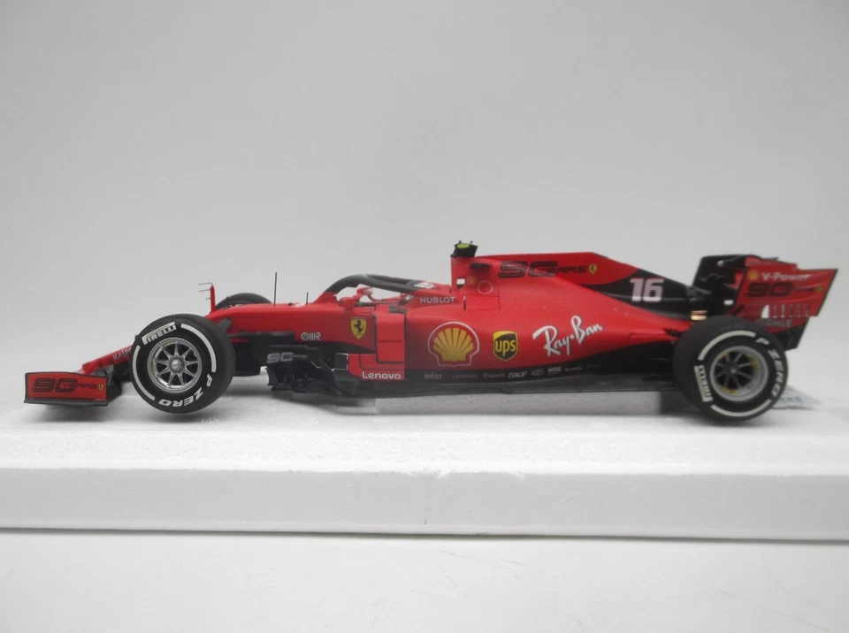 1/18 GP d'Australie Melbourne 2019 Ferrari SF90 #16 Charles Leclerc BBR - Photo 2/4