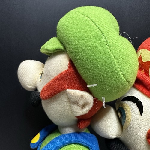 Vintage 2001 Nintendo Kellytoys Super Mario & Luigi Stuffed Plush 12" [READ] HTF - Picture 13 of 21