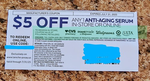 Set Of 3 La Roche-Posay $5 Off Coupons Plus 3 Samples - Picture 4 of 4