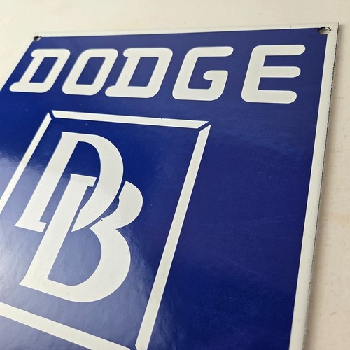 Vintage Dodge Brothers Sign - Sales Service Gas Pump Advertising Dealership Sign - Picture 11 of 14