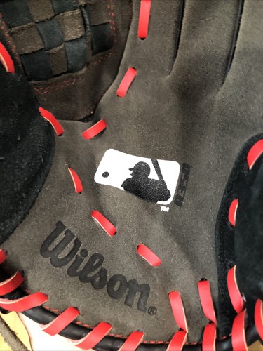 Wilson Baseballhandschuh 12,5" RH A350 rot Spitze - Bild 4 von 9