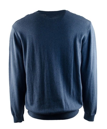 Suéter tejido cuello redondo para hombre Roundtree & Yorke-BB-L - Imagen 2 de 4