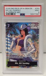 Ms. All Sunday (Alternate Art) OP14-084 The Azure Sea's Seven