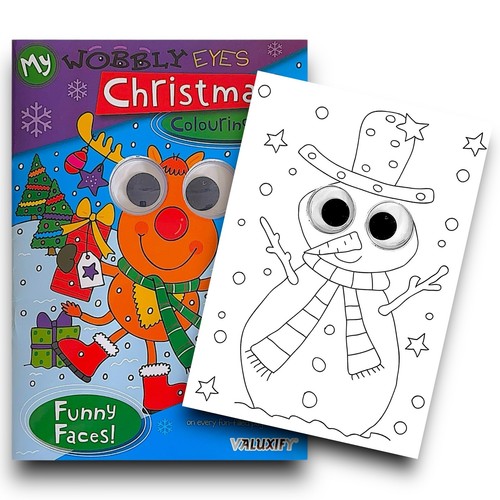 Weihnachten Malbuch Kinder Kinderbücher Activity Sticker Woobly Eyes - Bild 52 von 82