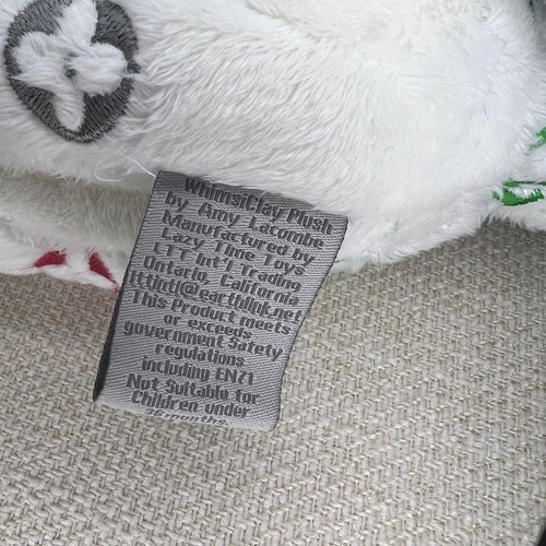 Whimsy Clay Cat Plush by Amy Lacombe - Picture 4 of 5