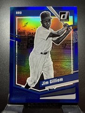 2023 Donruss #208 Jim Gilliam Holo Blue