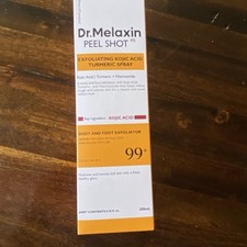  US Seller Dr.Melaxin Peel Shot Exfoliating Kojic Acid Tumeric Spray 200ml