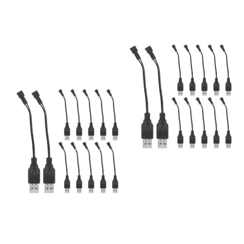  Cargador de batería para máquina de burbujas accesorios de carga de juguetes eléctricos de 12 piezas - Imagen 17 de 20