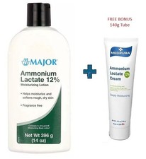 Ammonium Lactate 12 Moisturizing Lotion Big Size 14 oz  5oz Total 22oz NEW