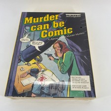 bePUZZLED Murder Can Be Comic Jigsaw Puzzle Murder Mystery 500 Pieces 1988 NEW