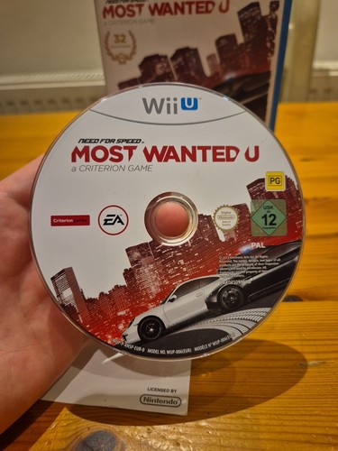 Need for Speed Most Wanted U Nintendo Wii U With Manual - Picture 2 of 10