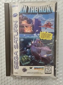 Sega Saturn In The Hunt CIB Complete W/ Register Card