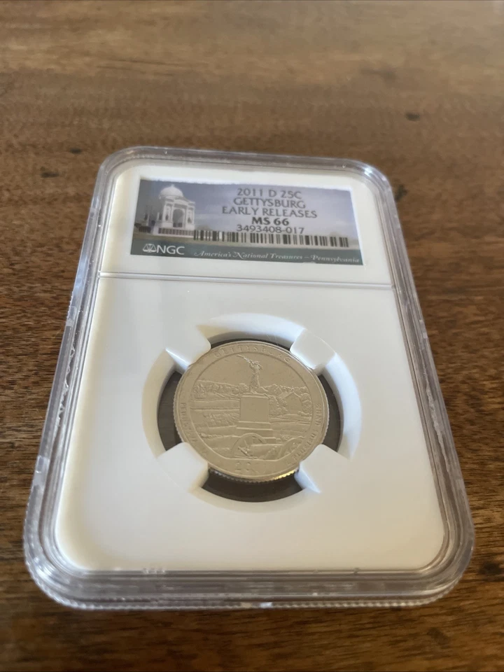 2011 D Gettysburg Early Releases MS66 -NGC Graded - Image 2 of 4