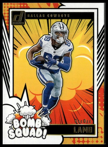 CeeDee Lamb #18 2024 Panini Donruss Bomb Squad card