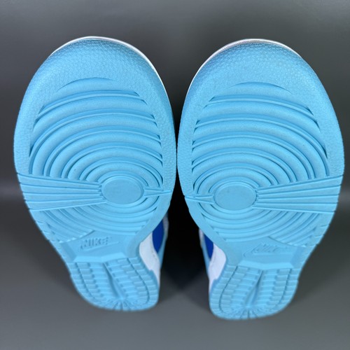 Nike Dunk Low Retro QS Mens Size 12 White Argon Blue Sneaker w/ Box DM0121-400 - Picture 8 of 18