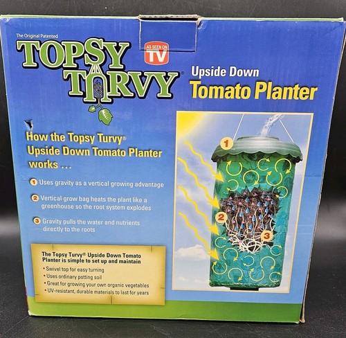 Topsy Turvy Upside Down Hanging Vegetable Growing System - Picture 2 of 7