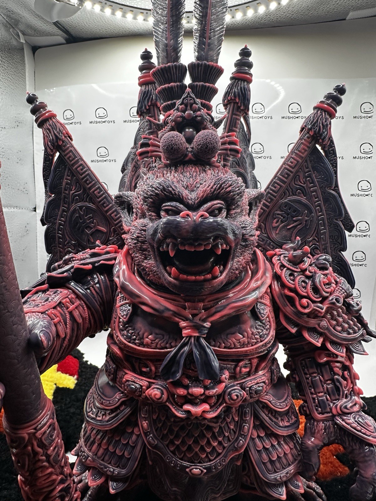 BODA Studio Monkey King Sun Wukong Mamey Red Sofubi Figure 40cm 2025 WF Limited