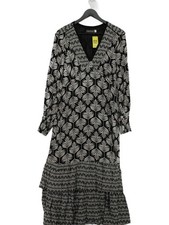 Mint Velvet T-Shirt Midi Dress UK12 in Black