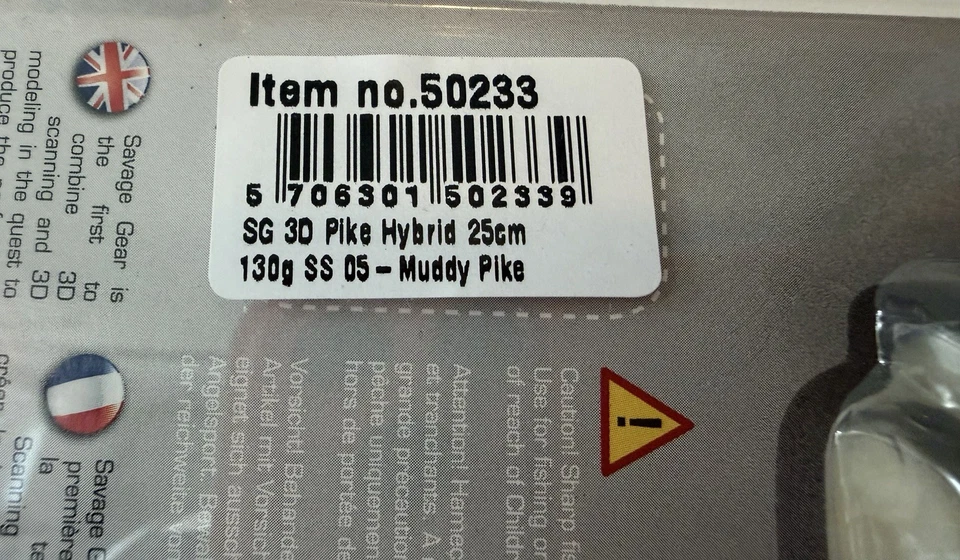 Savage Gear Hybrid Pike 25cm 130g Muddy Pike - Bild 4 von 4