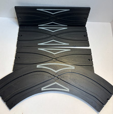 Lot of 4 1960s Aurora Slot Car Crisscross Tracks 1513 Curve 1524 Straight