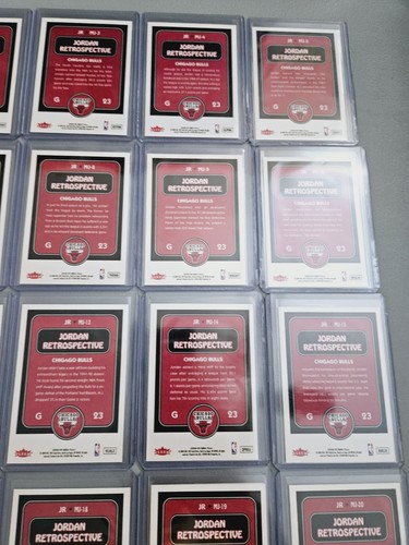 25 Card Lot 2008 Fleer Michael Jordan Retro Complete Set UD Epic 1999 UD Rare - Picture 13 of 15