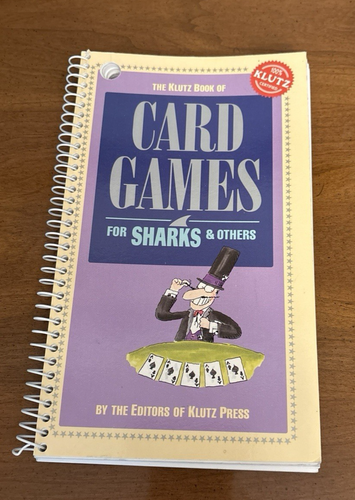 The Klutz Book of CARD GAMES for SHARKS & Others 1990 Book Only - Picture 7 of 7