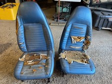1972 Charger Front Seat Set B-body Use For 71 72 73 74 Fits All Very Nice Cores