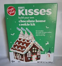 Hershey's Kisses Chocolate House  Cookie Kit Christmas Holiday 6.z oz
