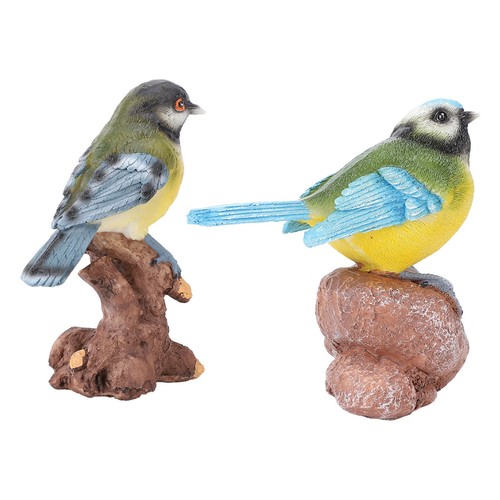 Garden Bird Statue Sculpture Decoration Animal Bird Figurine For Indoor