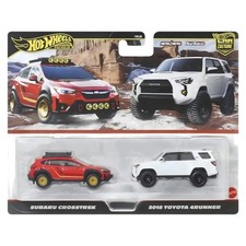 Hot Wheels 2025 - 2-Pack - Subaru Crosstrek & 2018 Toyota 4Runner - JBK98