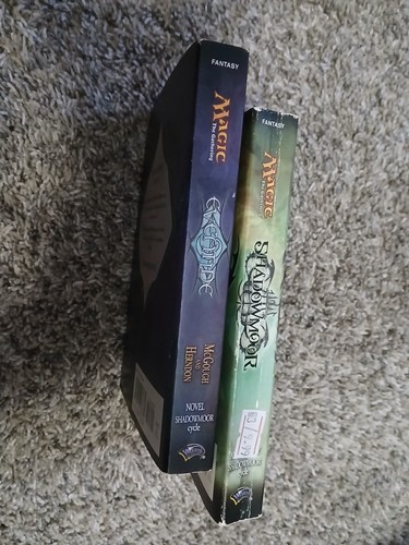 Magic The Gathering Eventide And Shadowmoor Cycle 2008 book 1 - 2 Set Lot - Picture 3 of 4