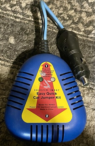 Car Jumper Kit - Uses Vehicle Power Socket SHARPER IMAGE